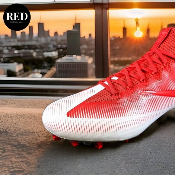 Nike Vapor Untouchable Pro TD Red Football Cleats 833385-601 - Men\'s Size 16 main image 6